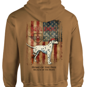 Grunge Flag Hooded Sweater